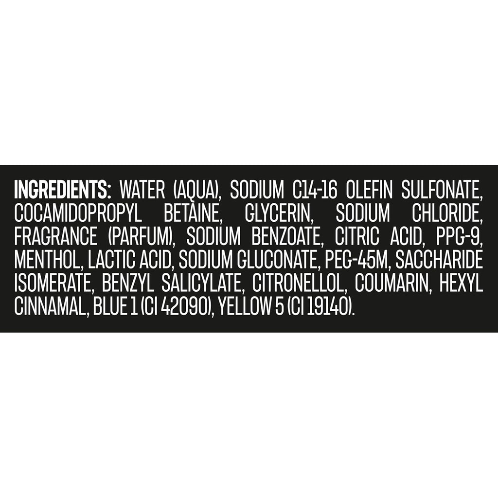 Men's Body Wash Sea Mist & Grapefruit - Moisturizing, 16 Fl Oz