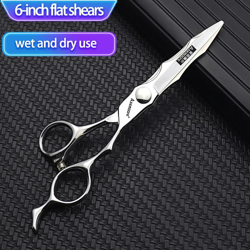 Professional Hairdressing Scissors Haircut Barber Shears 6 Inch Steel Salon Tool
