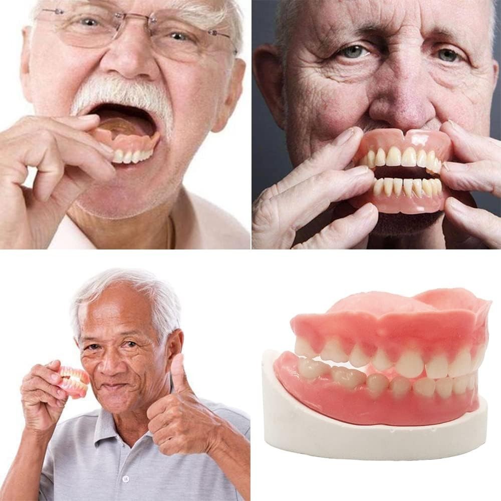 DIY Moldable Dentures Full Set - Custom Temporary Teeth Solution