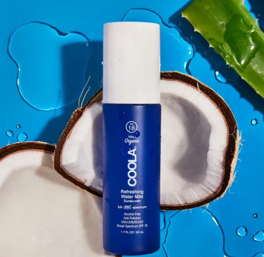 Water Mist SPF 18 Face Sunscreen with Jasmine | Hydrating & Protecting Spray