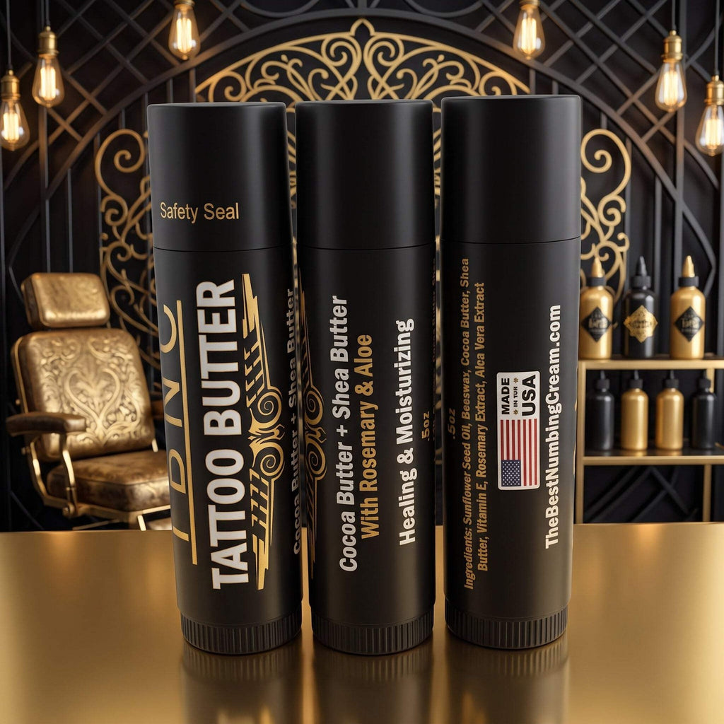 Tattoo Butter Travel Sticks (3-Pack) – All-Natural Aftercare for Skin & Ink