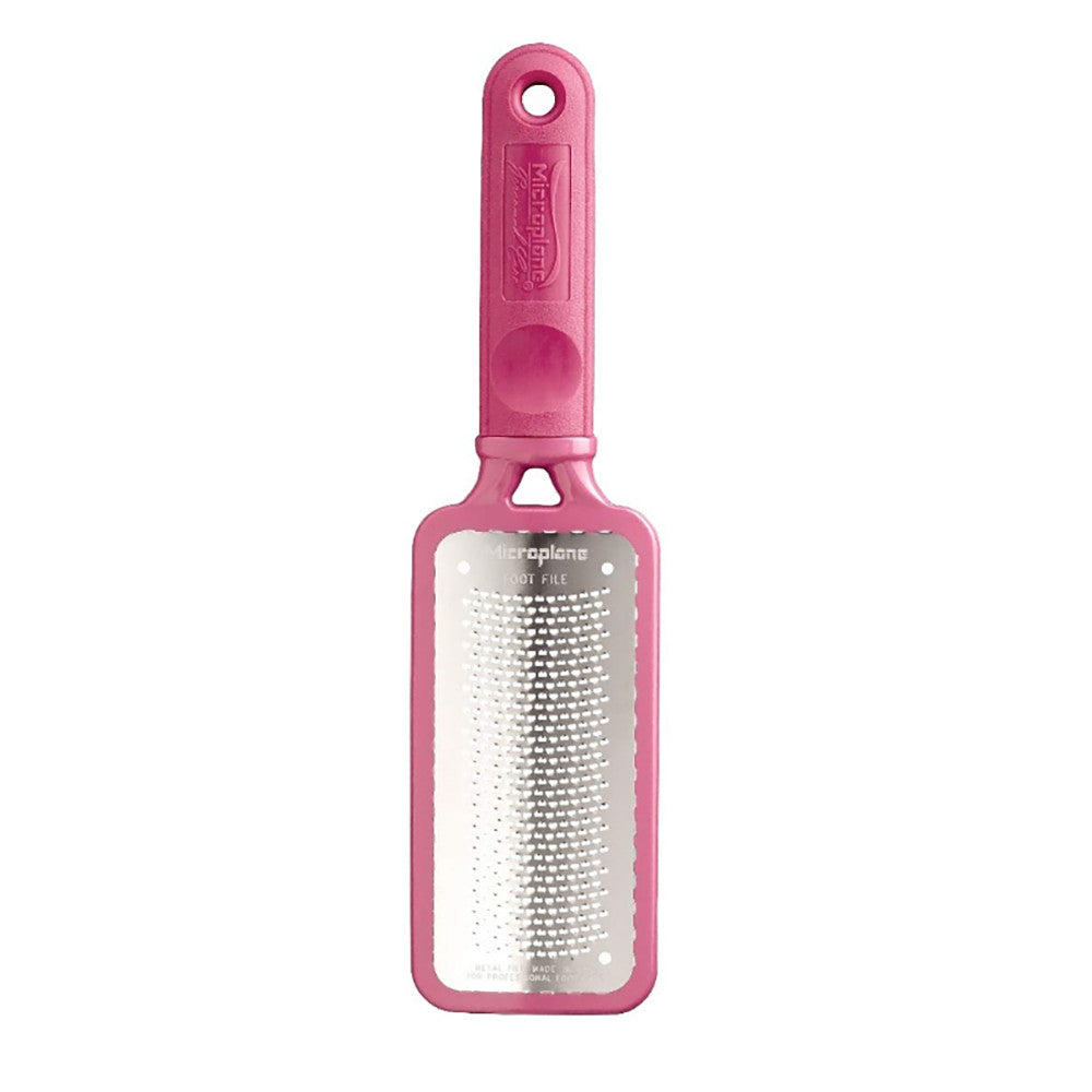 Foot File Pedicure Rasp for Callus Removal - Microplane Pink