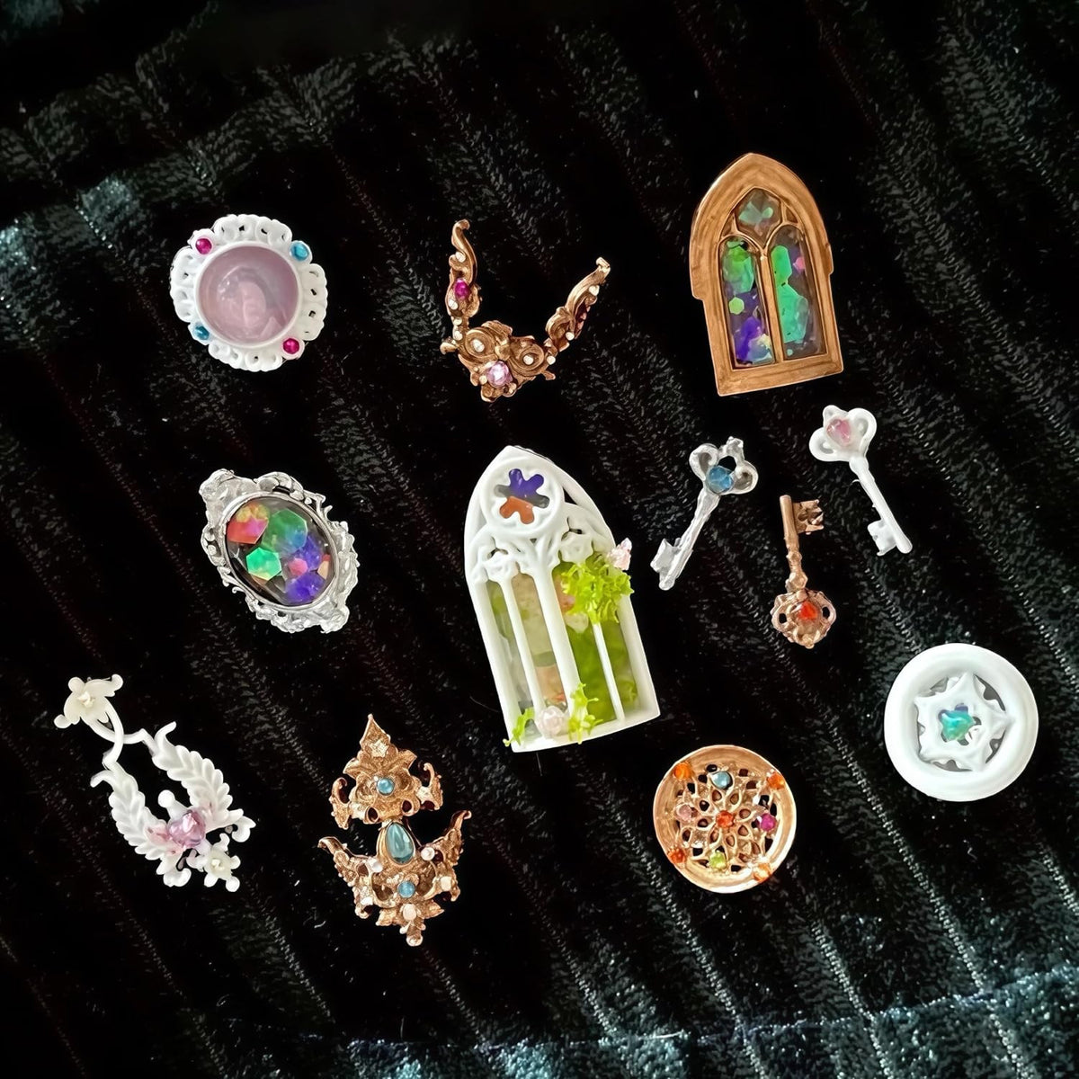 3D Nail Art Molds Mirror Design Silicone Nail Tool Y2K Decoration