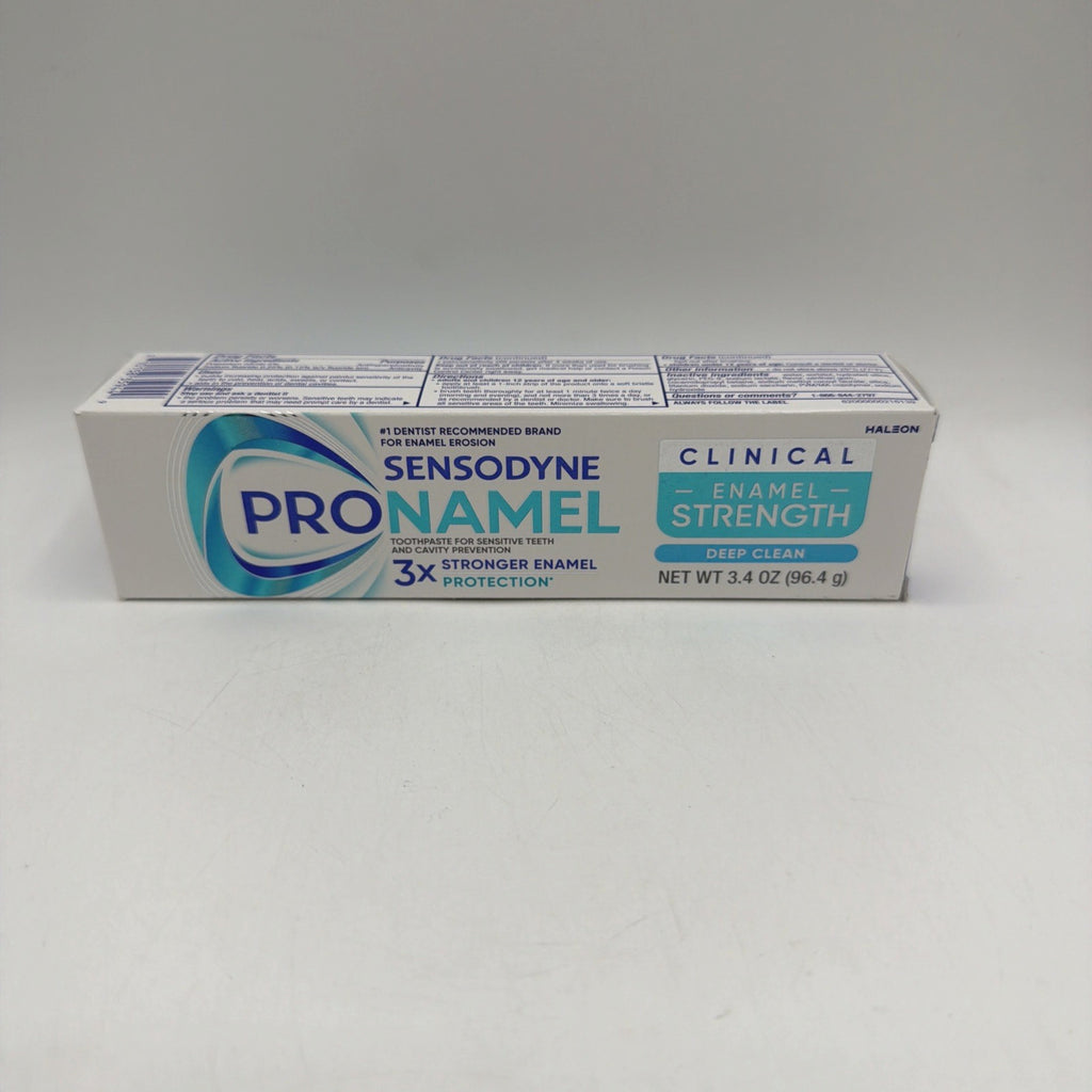 Sensodyne Enamel Repair Deep Clean Toothpaste 3.4oz Pack of 3