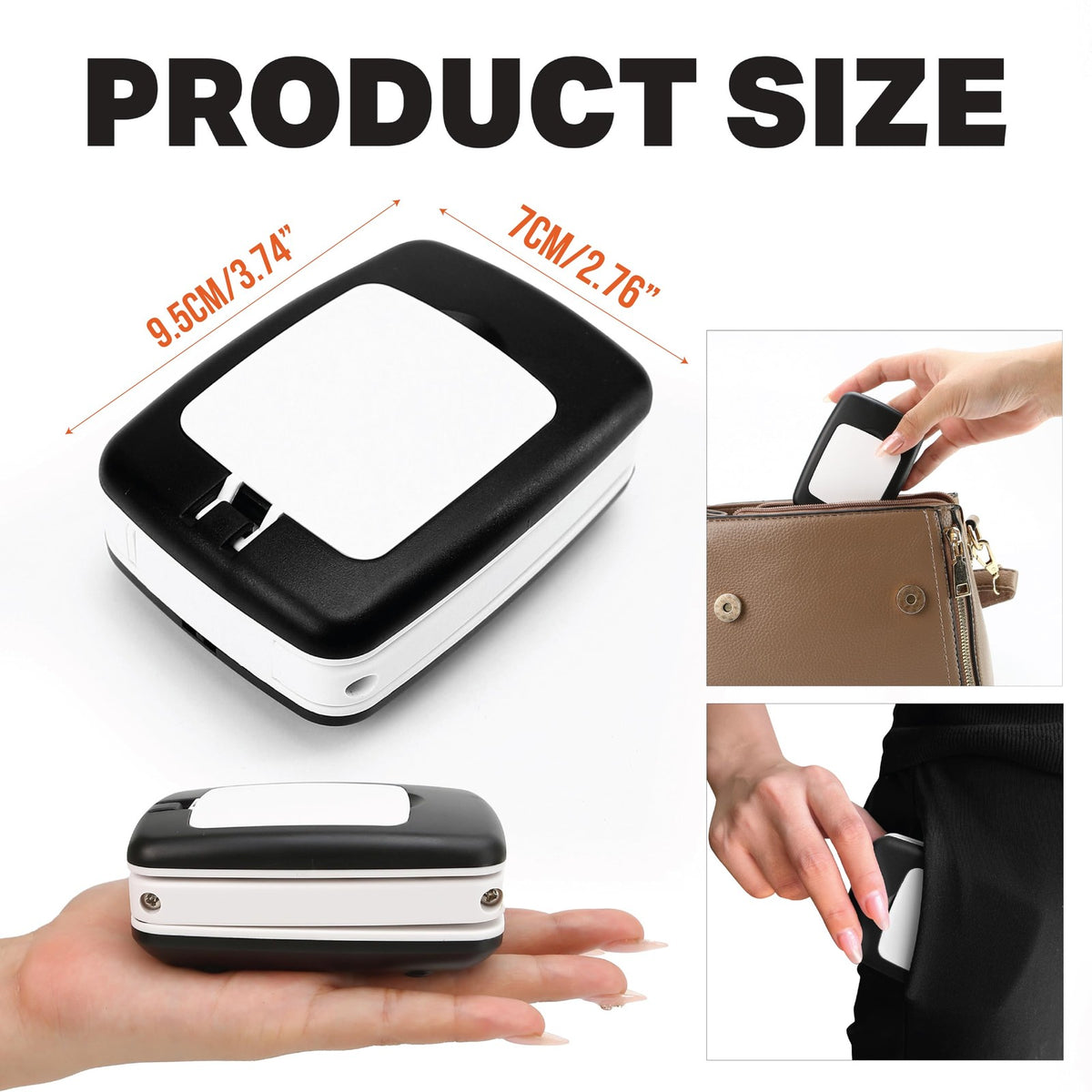 Pocket Magnifying Glass with Light and Stand 3X for Reading & Close Work