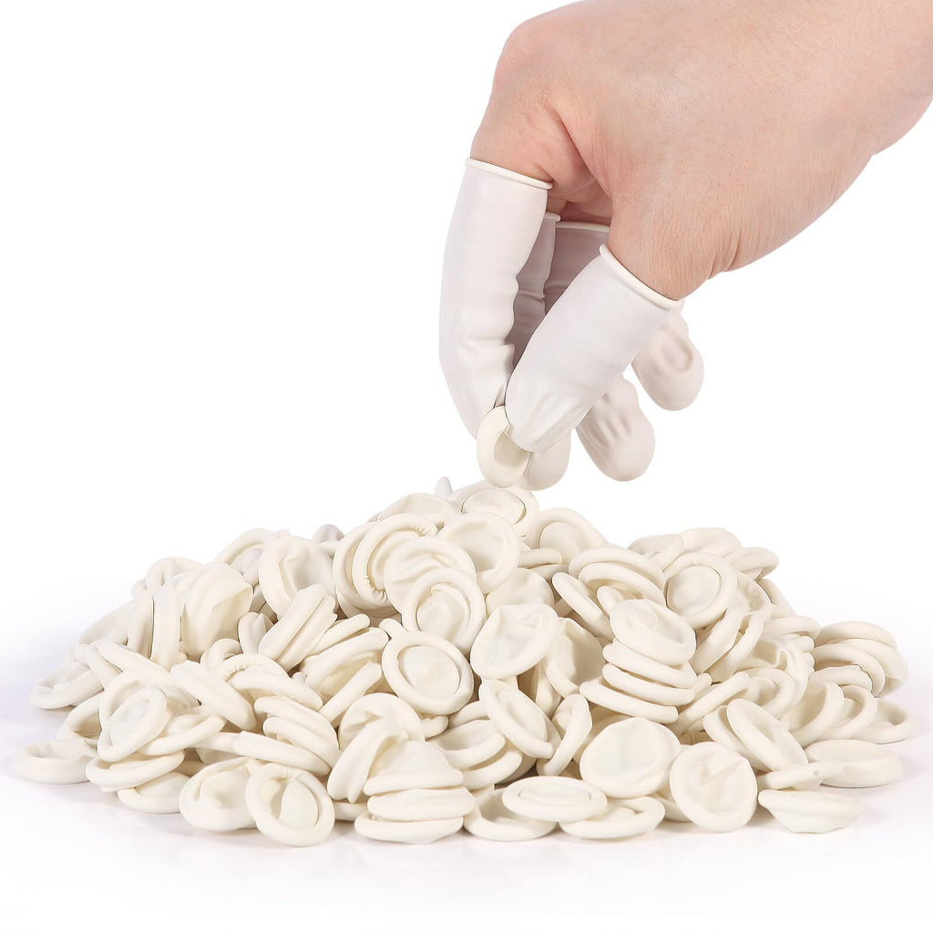 Disposable Latex Finger Cots - Pack of 210 for Protection & Crafting