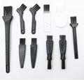 Electric Razor Cleaning Brushes Set - 10 Pcs for All Brands, Replacement Shaver Cleaner