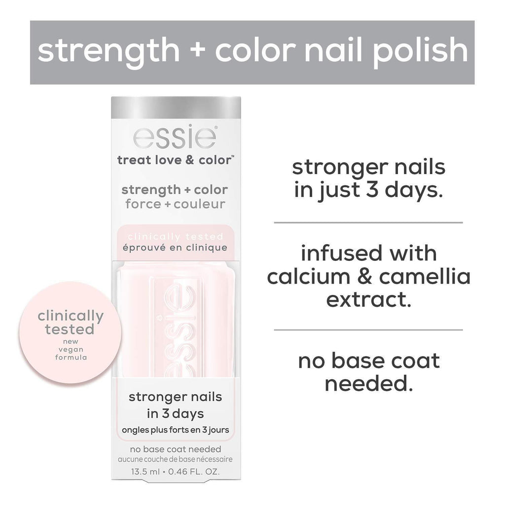 Essie Strength & Color Clear Nail Polish - Strengthening & Nail Care