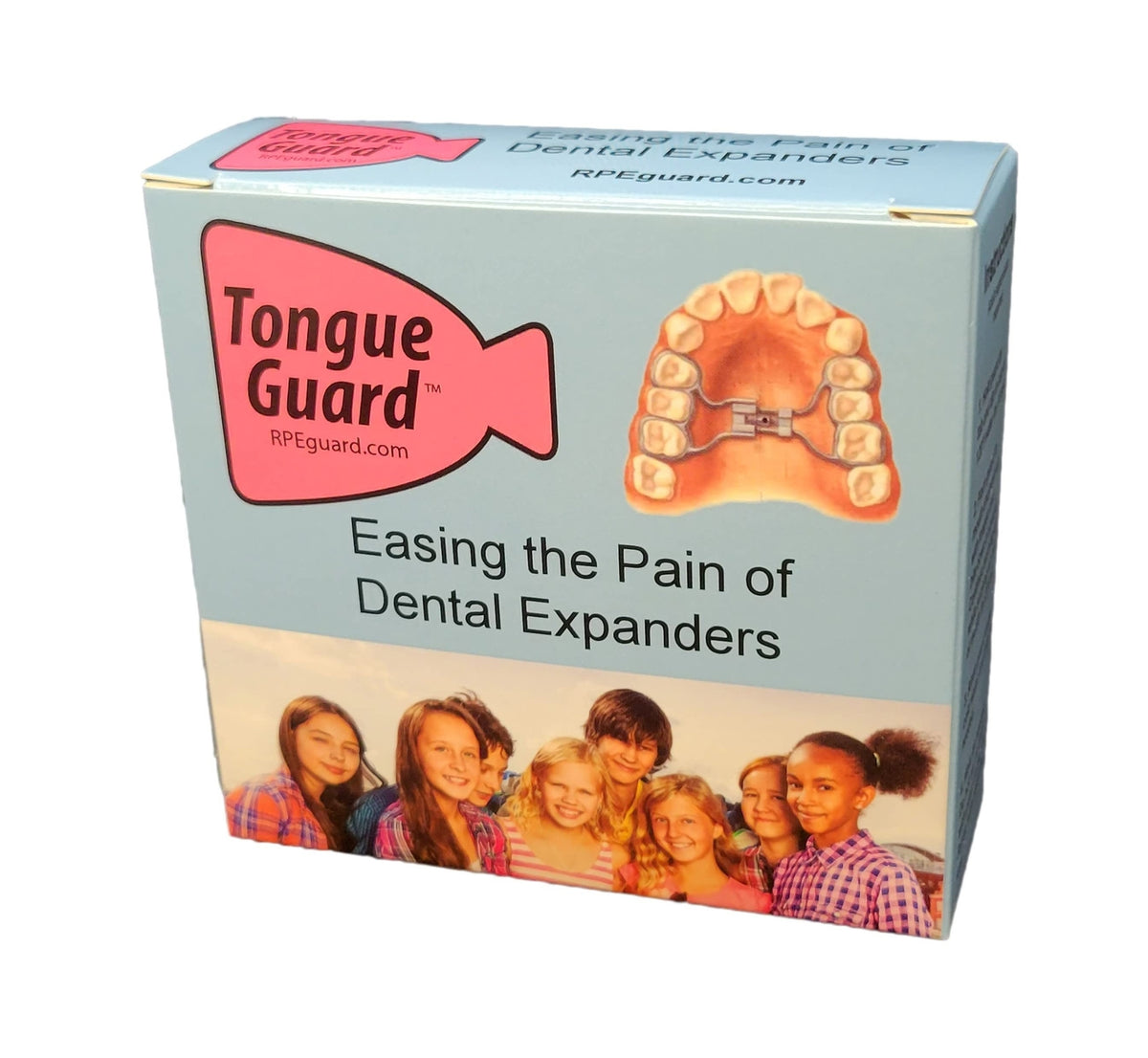 Tongue Guard for Dental Expanders - Prevents & Heals Tongue Sores, Custom Fit, 3 Trays