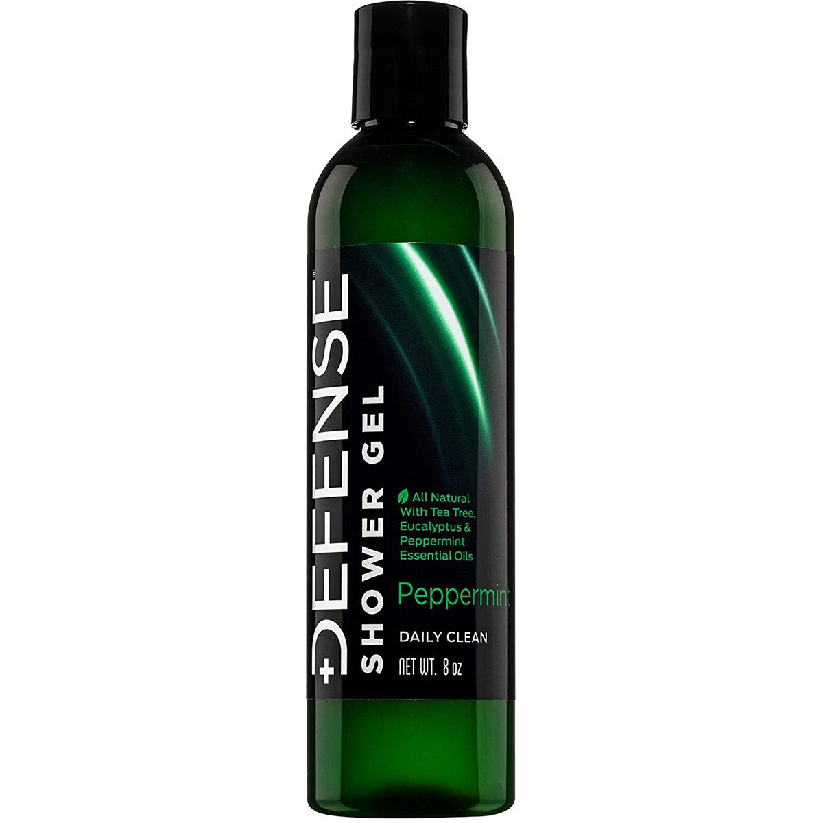Peppermint Shower Gel - All-Natural Skin Protection for Athletes - 8 oz