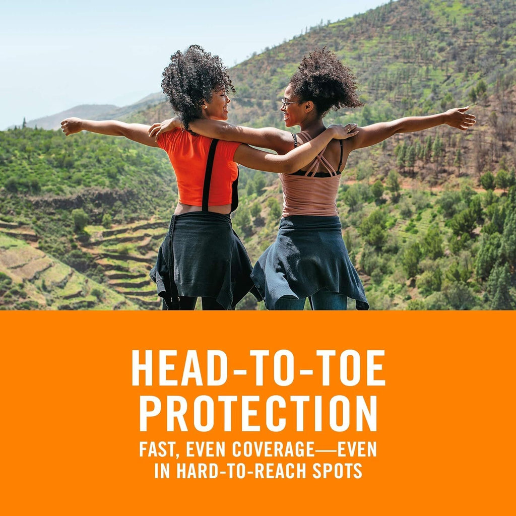 Broad Spectrum Sunscreen Spray - Water Resistant SPF 50+ with Aloe Vera & Vitamins
