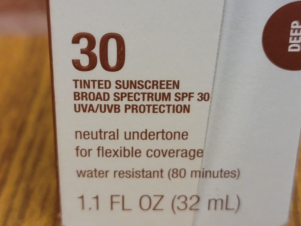 Neutrogena Purescreen Mineral UV Tint Face Liquid SPF 30 - Deep Shade
