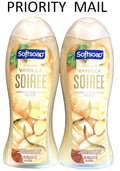 Softsoap Vanilla Soiree Body Wash 20 oz - Pack of 2, Fast Priority Mail Shipping