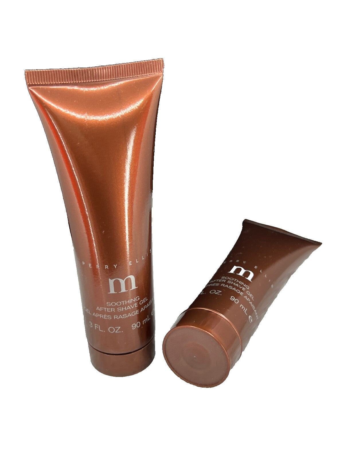 Perry Ellis M After Shave Gel - Soothing Post-Shave Care, Pack of 2