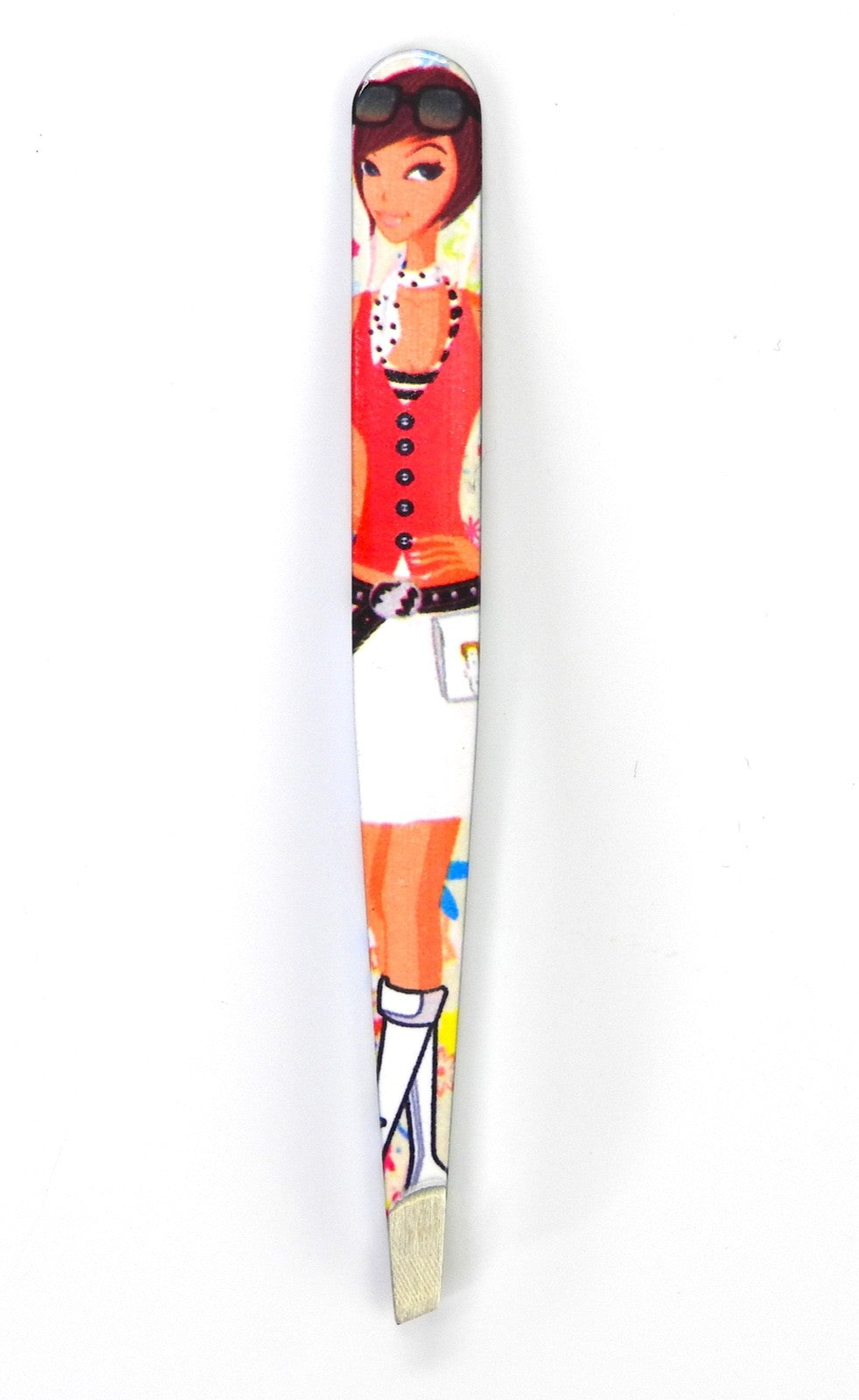 Slant Tip Eyebrow Tweezers for Precise Grooming | Beauty Headquarters