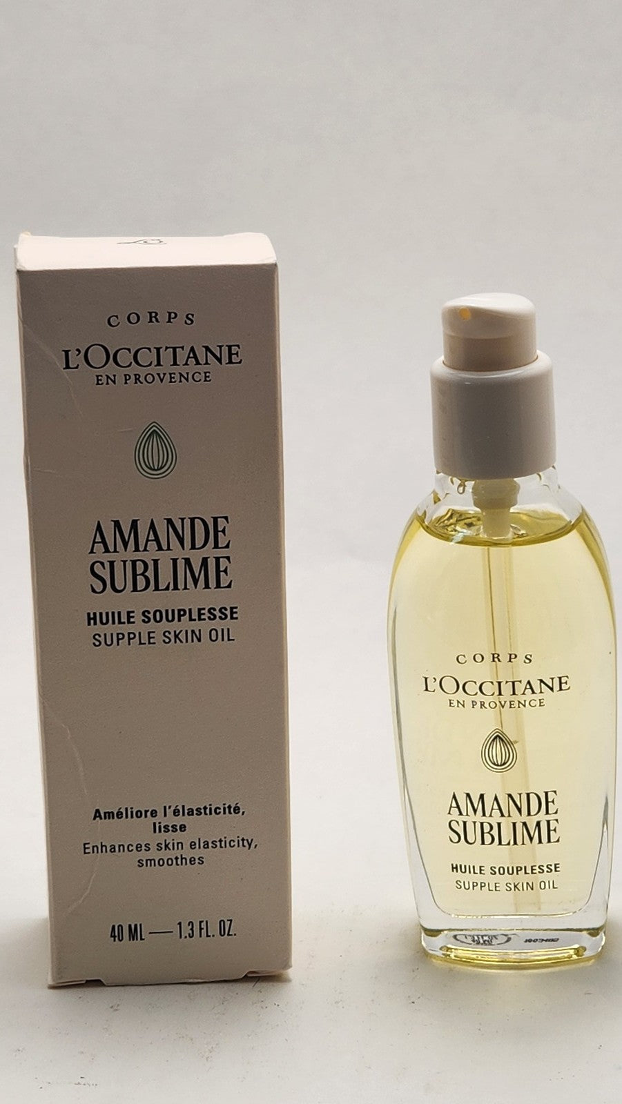 Amande Sublime Skin Oil - Nourishing Body Oil for Elasticity 40ml