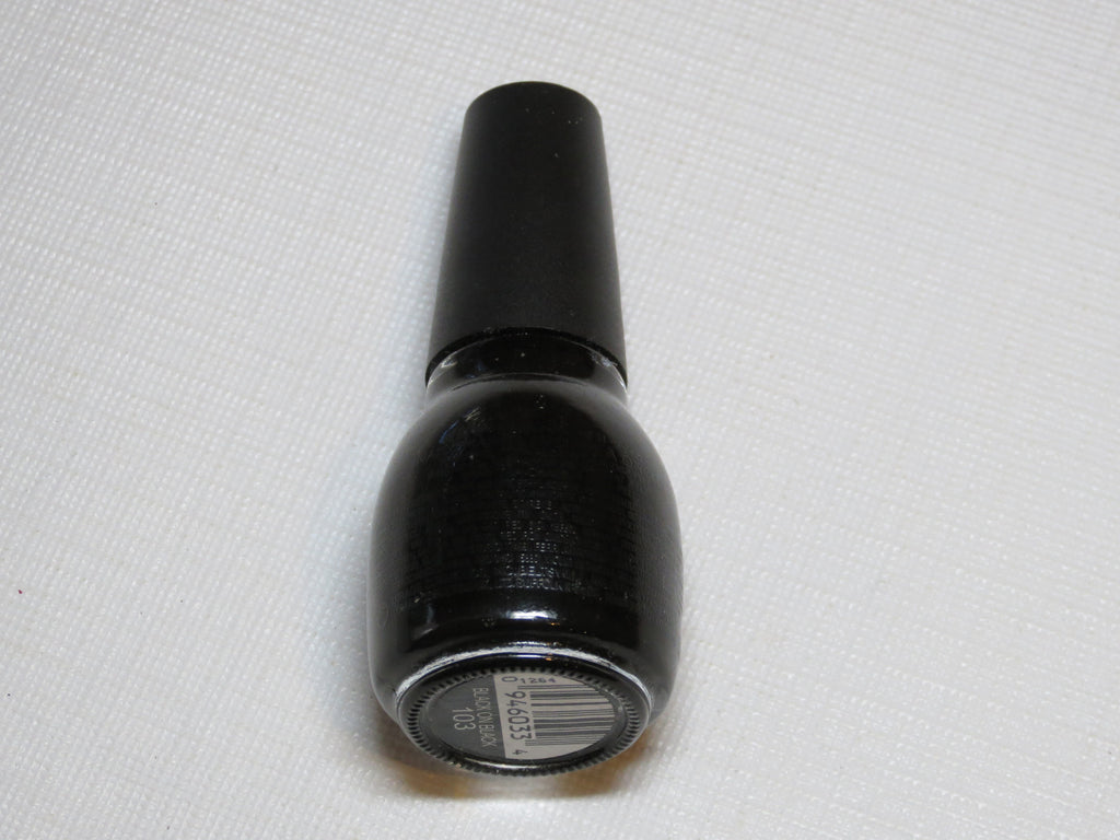 Black Nail Polish - SinfulColors 0.5 Fl Oz for Manicure & Nail Art