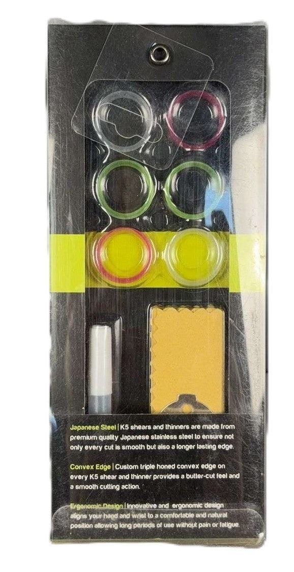 Joewell K5 Series 5-Inch Offset Hair Shear with Care Kit & Case