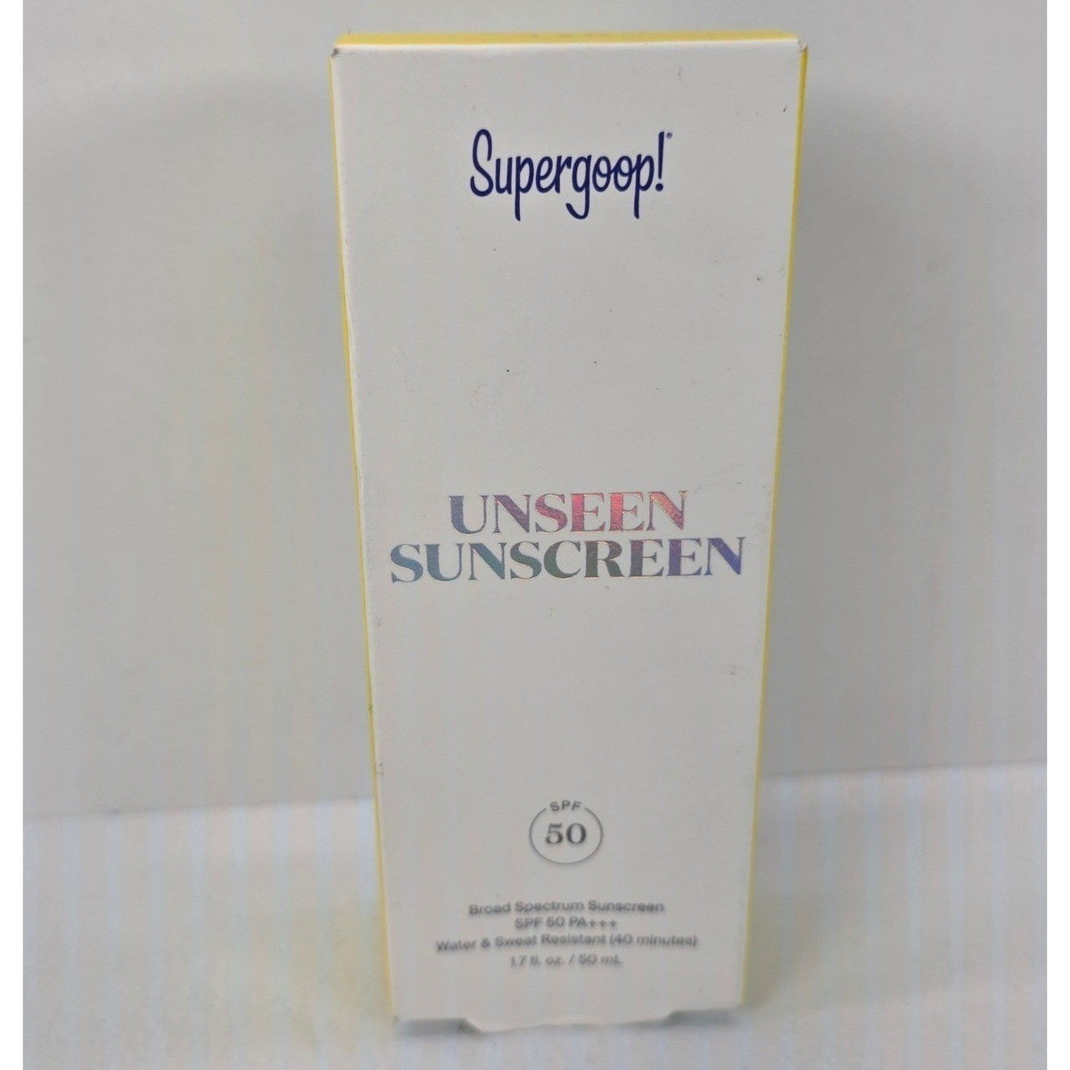 Unseen Sunscreen SPF 50 PA+++ Face Primer - Water & Sweat Resistant, 1.7oz