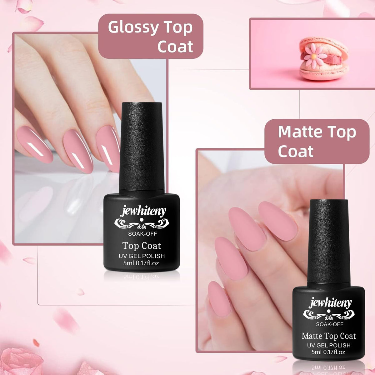 Professional Gel Nail Polish Kit - 27 Colors with Glitter | Long-Lasting & Non-Toxic