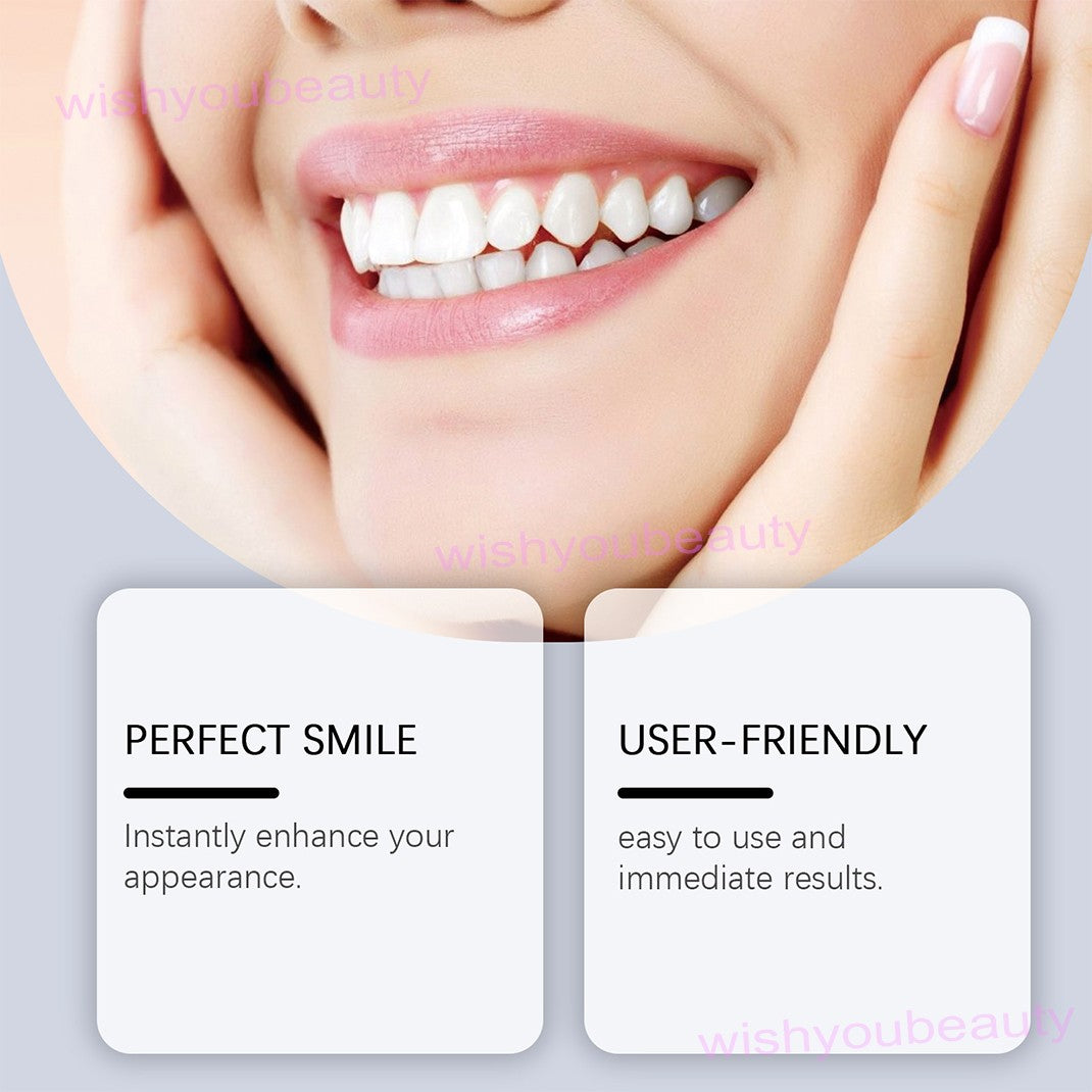 Denture Liner Soft Silicone Snap-On Reline Kit for Upper & Lower Teeth