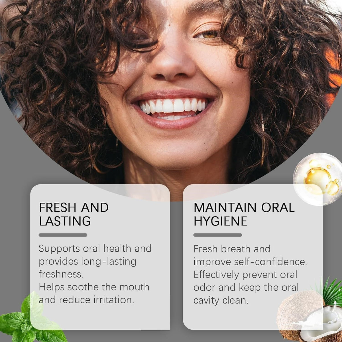 Tooth Enamel Repair Serum with Nano Hydroxyapatite - 60ml Tooth Healing Liquid for Oral Care
