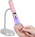 Mini UV LED Nail Lamp with Auto Sensor & Magnetic Stand for Gel Nails