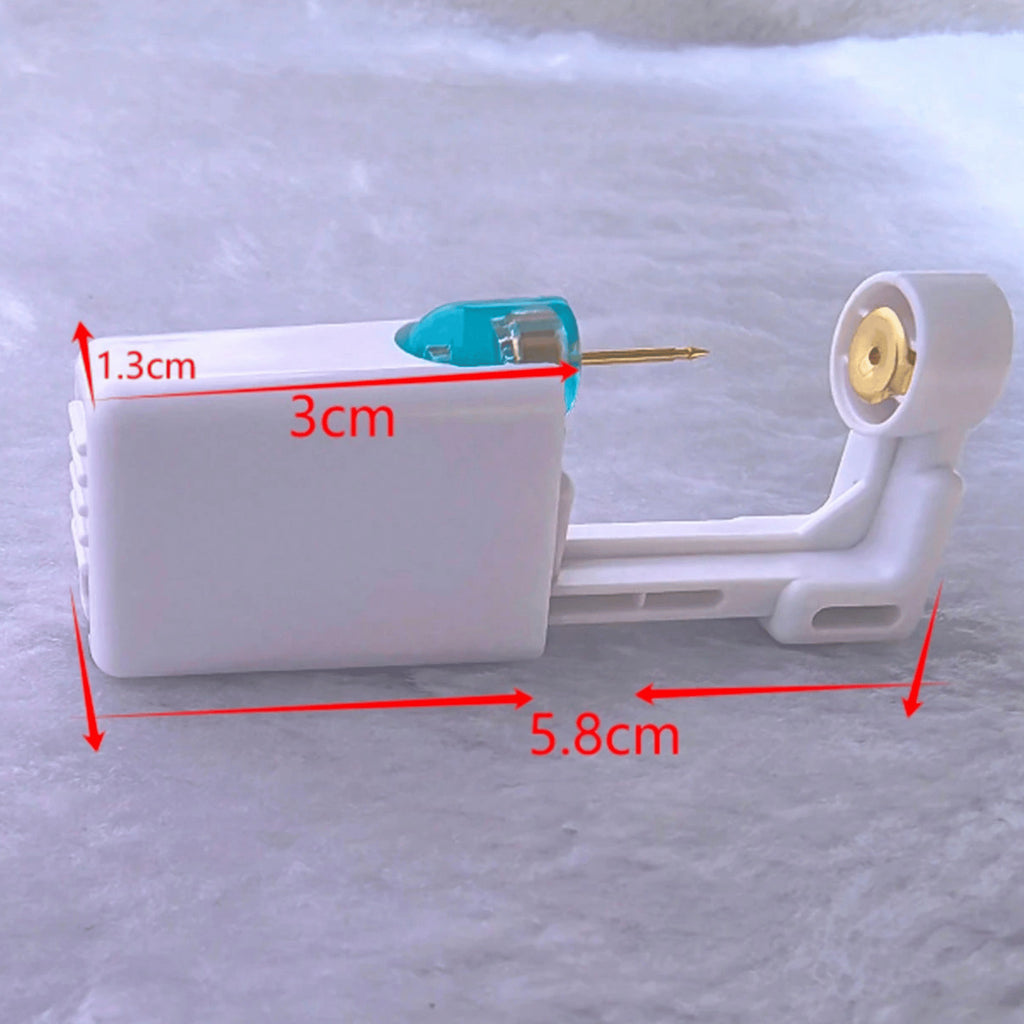 Disposable Ear Piercing Gun Kit – Self-Piercing Kit for Women & Girls