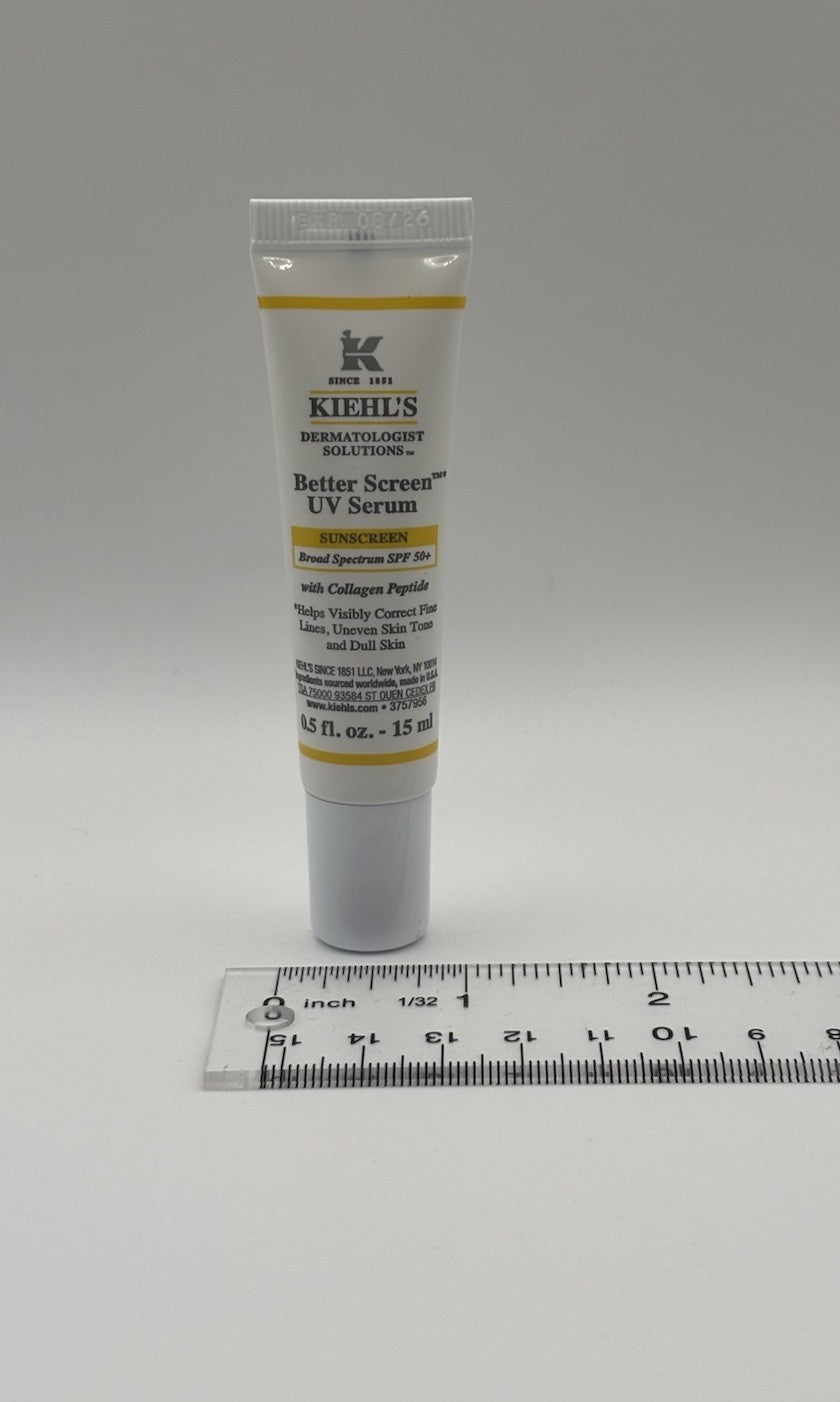 Kiehl's Sunscreen Serum SPF 50+ with Collagen - Travel Size 15ml