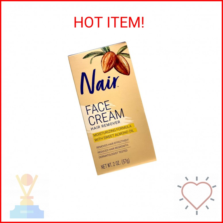 Nair Face Cream - 2 OZ Gentle Skin Care for Face