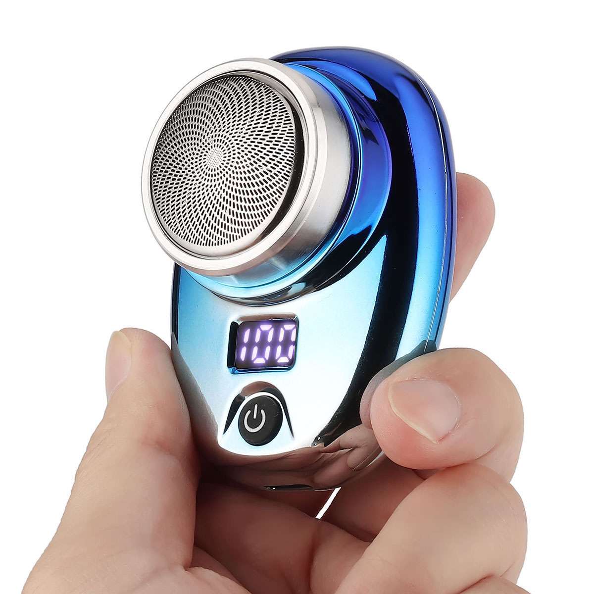 Mini Portable Electric Razor for Men USB Rechargeable Shaver Travel & Home Use