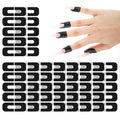 Nail Polish Protector U-Shaped Cuticle Barrier for Nails Painting - Pack of 100