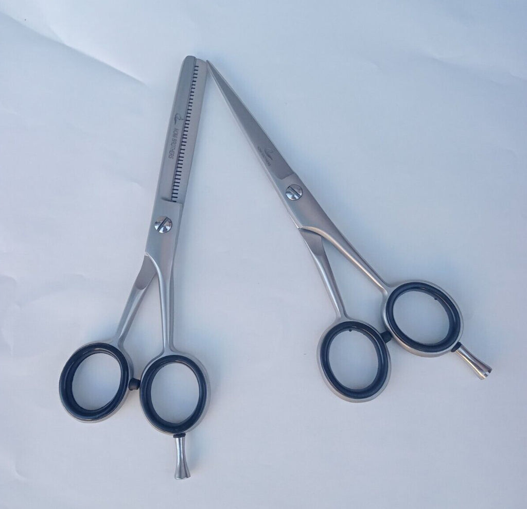 Professional Hair Cutting Shears & Thinning Scissors Set - 5.5 inch
