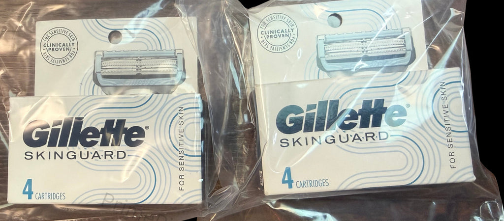 Gillette SkinGuard Razor Blade Refills - 8 Cartridges for Sensitive Skin