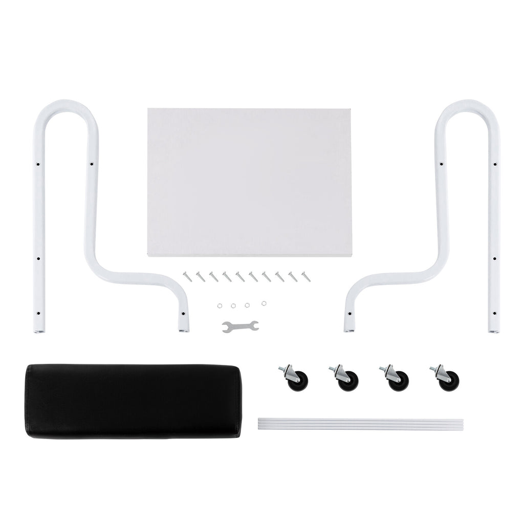Portable 2 Layer Nail & Foot Spa Trolley with Wheels and Storage