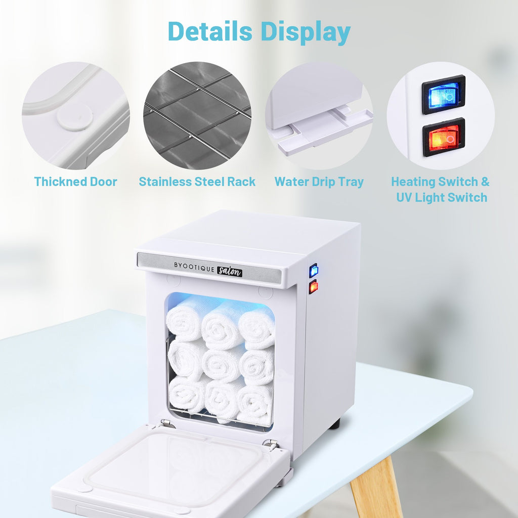 Mini Towel Warmer and UV Sterilizer for Med Spa & Home Use - 5L Capacity