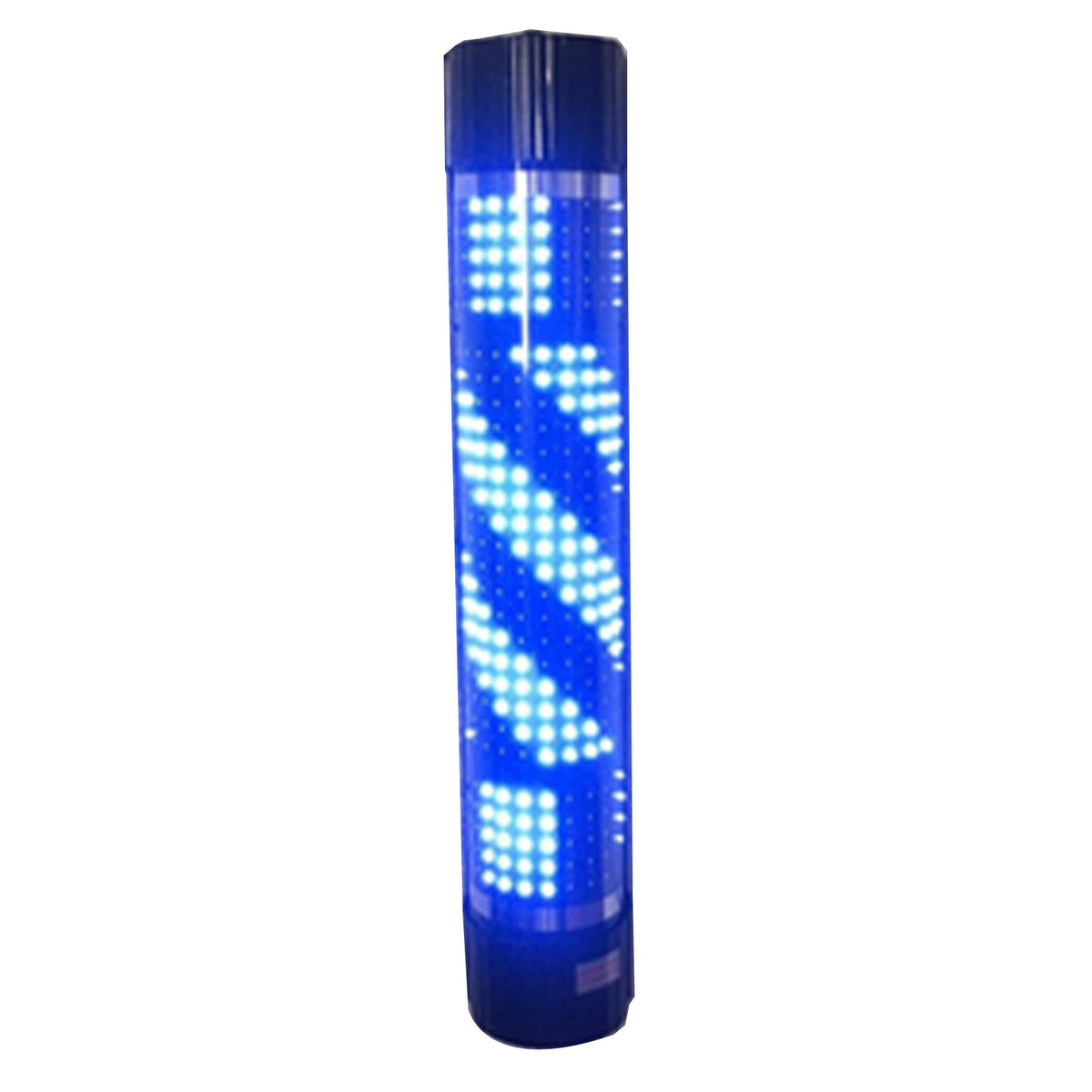 33-Inch Colorful Rotating LED Salon Light Outdoor Waterproof Display