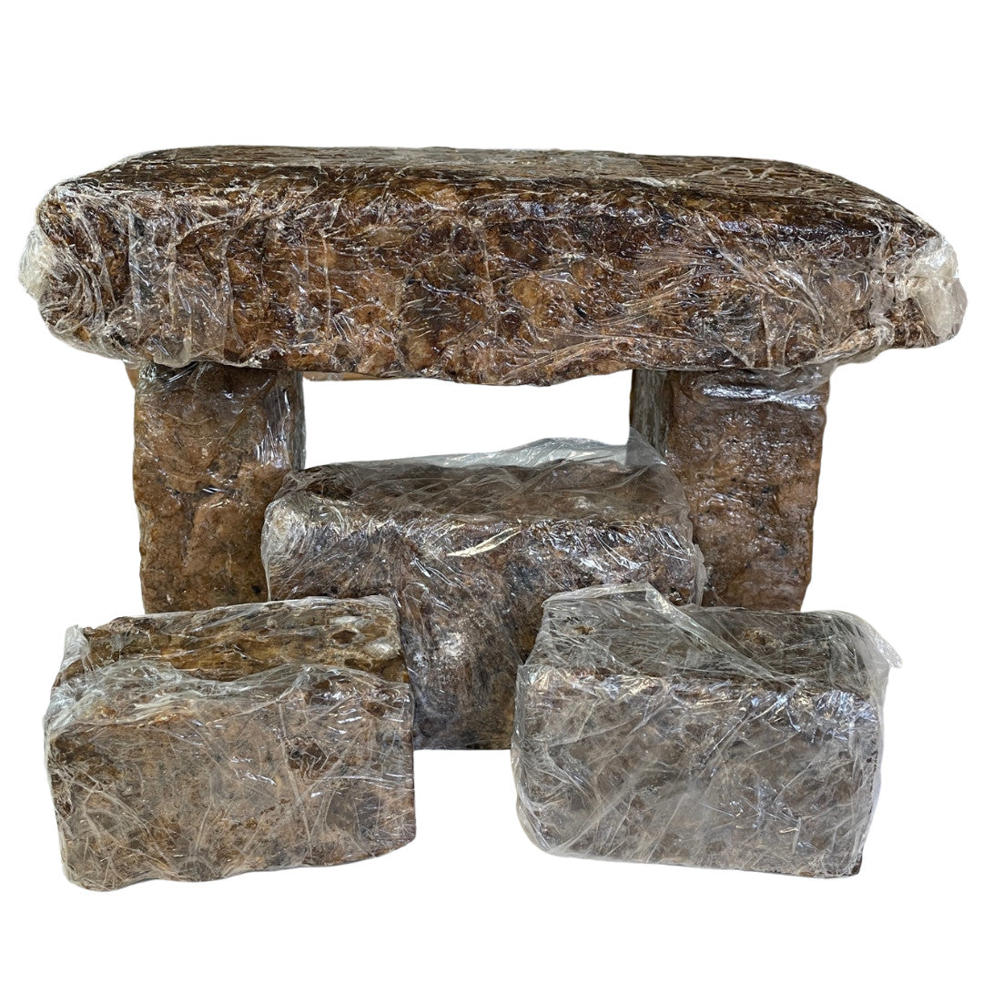 African Black Soap - Pure Organic Unrefined Shea & Plantain Ash for Skin Care