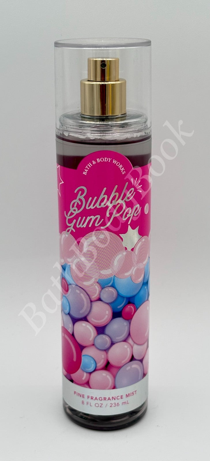 Bath & Body Works Bubble Gum Pop Body Gift Set - Mist Wash Lotion & Cream
