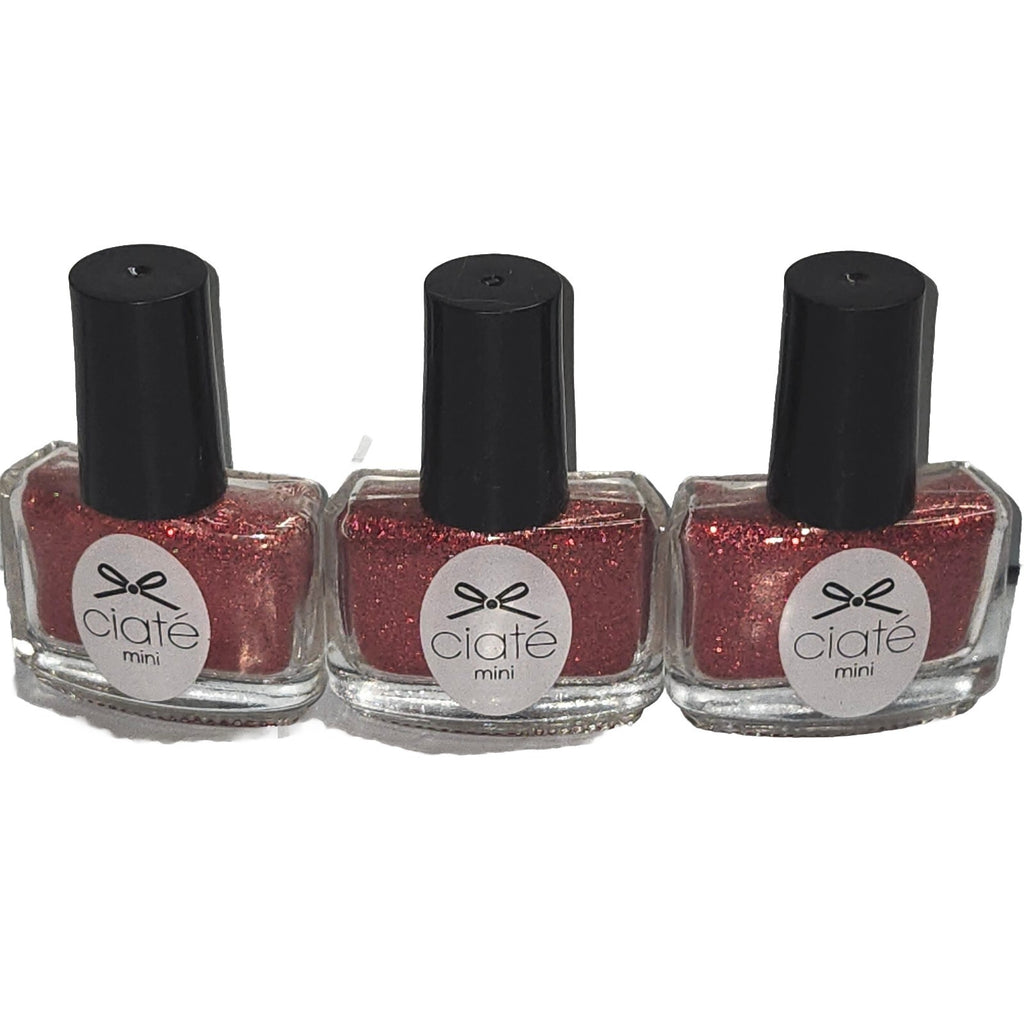 Mini Nail Art Glitter Set Runway Ribbon 0.18oz Pack of 3