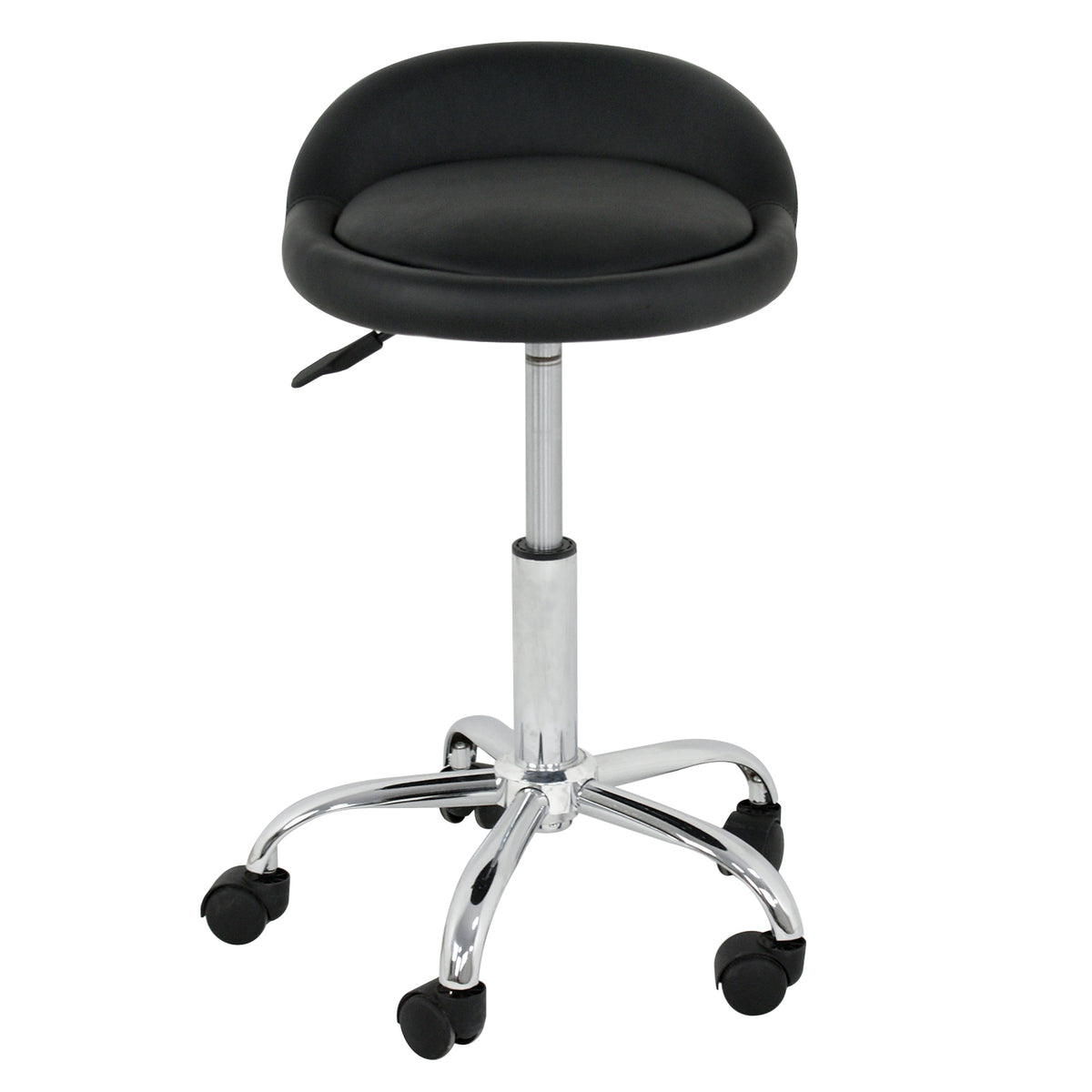 Adjustable Hydraulic Rolling Stool for Salon Spa Massage Chair - Multi Color