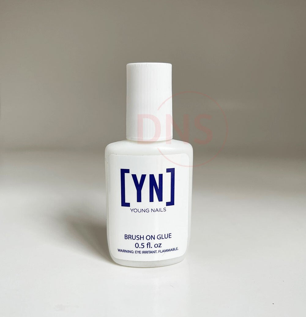 Nail Glue - Strong Adhesive for Gel, Acrylic & Natural Nails 0.5 Fl Oz