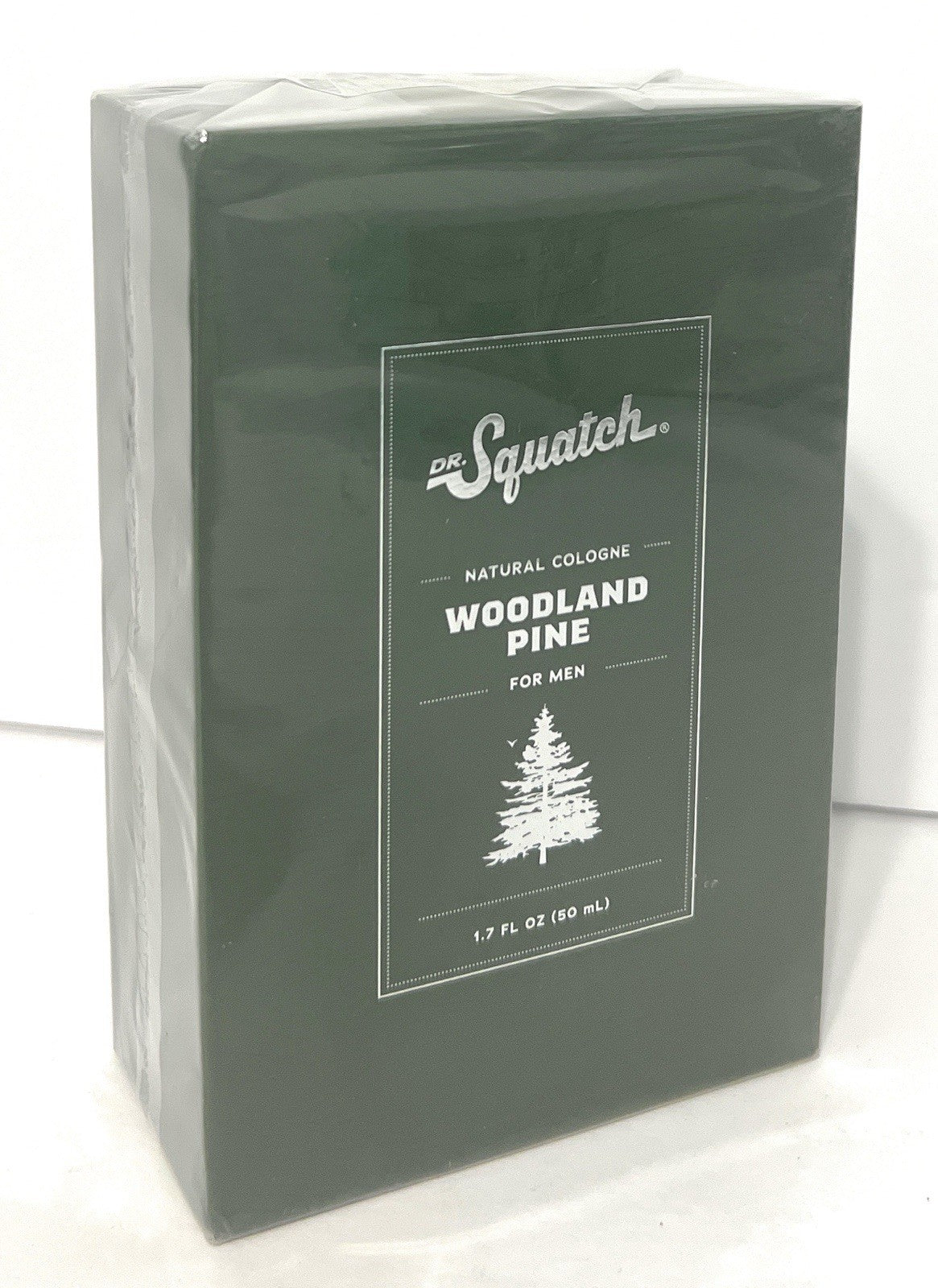 Natural Cologne Woodland Pine for Men 1.7 oz - Fresh Scent, Sealed