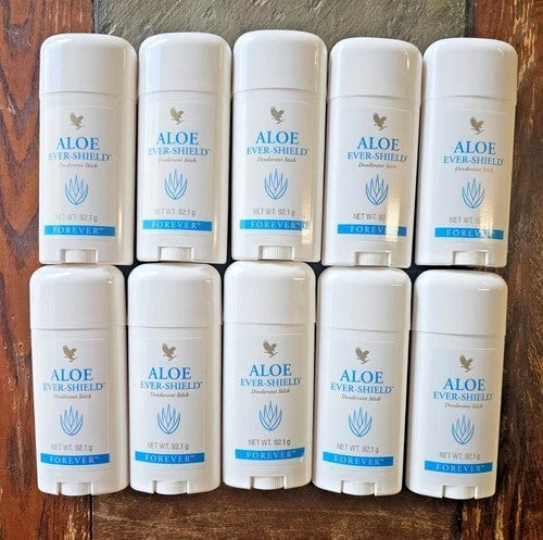 Aloe Ever-Shield Deodorant Stick - Aluminum-Free, 10 Pack