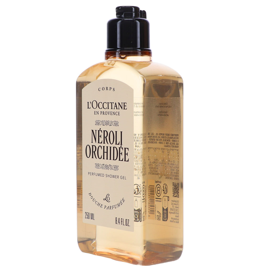 L'Occitane Neroli & Orchid Shower Gel 8.4 oz - Gentle Moisturizing Body Wash