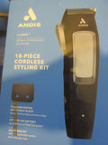 Andis inCred Lithium Cordless & Corded Hair Clipper Kit - 18 Pieces
