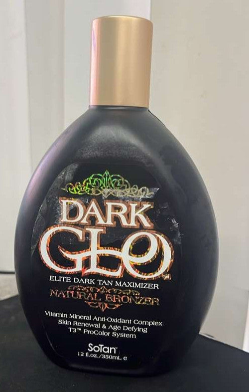 Dark Glo SoTan Elite Black Bronzer - 10x Dark Tan Maximizer, Age Defying, 12 oz