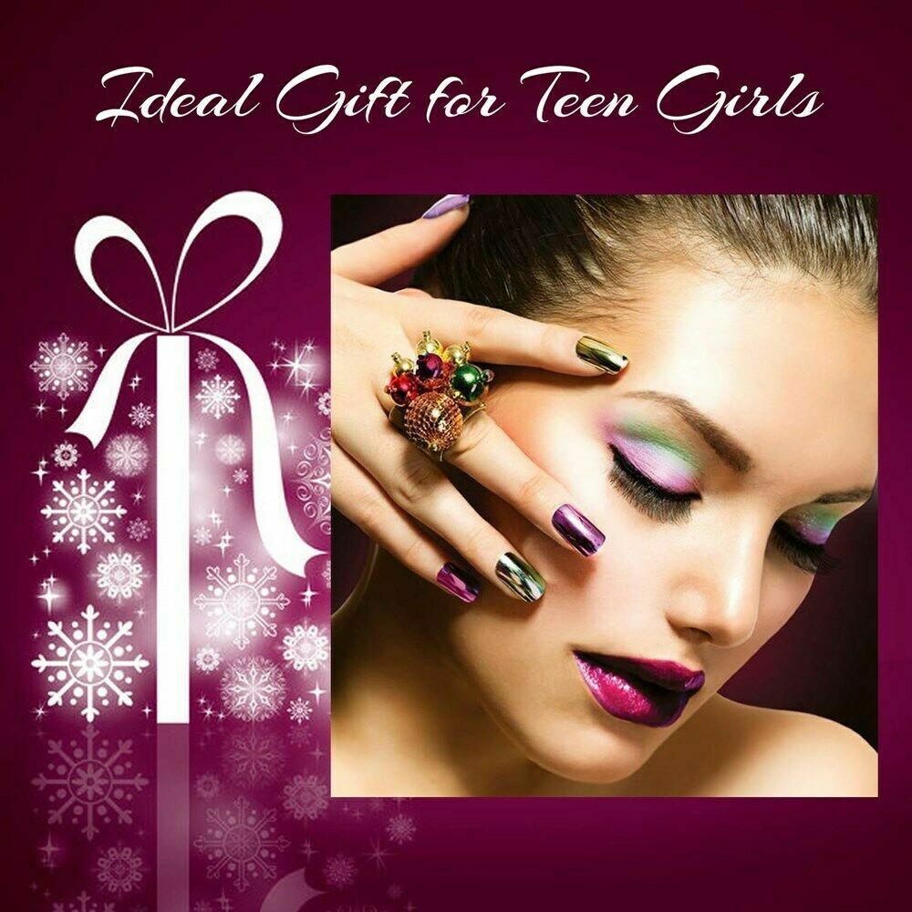 Flower Makeup Kit for Teens and Women - 40+ Colors, Expandable Petal Design
