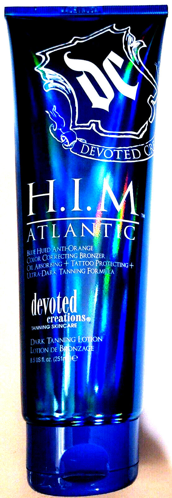 Dark Tanning Lotion with Anti-Orange Bronzer and Skin Care Benefits - 8.5 oz