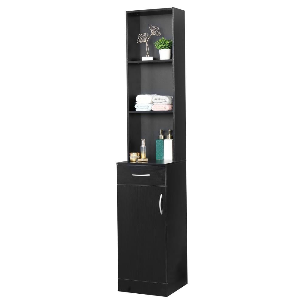 Wall Mount Hair Styling Station Cabinet for Salon & Barber Shop